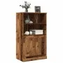 Aparador de madera de ingeniería envejecido 60x35,5x103,5 cm de , Aparadores - Ref: Foro24-857147, Precio: 79,58 €, Descuento: %
