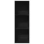 Estantería de madera de ingeniería negra 40x30x114 cm de , Librerías y estanterías - Ref: Foro24-857868, Precio: 49,76 €, Des...