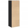 Estantería de madera de ingeniería negra 40x30x114 cm de , Librerías y estanterías - Ref: Foro24-857868, Precio: 50,51 €, Des...
