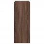 Estantería de madera de ingeniería marrón roble 60x30x77 cm de , Librerías y estanterías - Ref: Foro24-857896, Precio: 35,86 ...