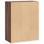 Estantería de madera de ingeniería marrón roble 60x30x77 cm de , Librerías y estanterías - Ref: Foro24-857896, Precio: 35,86 ...