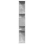 Estantería madera contrachapada gris hormigón 92x29x188 cm de , Librerías y estanterías - Ref: Foro24-3310319, Precio: 117,76...