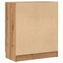 Aparador madera de ingeniería roble artiasian 60x30x70 cm de , Aparadores - Ref: Foro24-856833, Precio: 78,92 €, Descuento: %