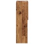 Mueble para TV con luces LED madera envejecida 30,5x30x102 cm de , Muebles TV - Ref: Foro24-857676, Precio: 61,33 €, Descuent...