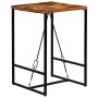 Mesa de bar madera maciza reciclada 70x70x106 cm en Mesas de comedor | Comprar online en Foru.es
