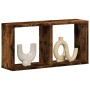 Armario de pared madera ingeniería roble ahumado 60x16x30 cm de , Estantes y estanterías - Ref: Foro24-854881, Precio: 22,94 ...