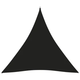 Toldo de vela triangular tela Oxford negro 3x3x3 m de vidaXL, Sombrillas - Ref: Foro24-135775, Precio: 26,22 €, Descuento: %