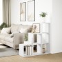 Librería divisor 3 niveles madera ingeniería blanco 99x29x99 cm de , Librerías y estanterías - Ref: Foro24-857958, Precio: 65...