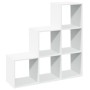 Librería divisor 3 niveles madera ingeniería blanco 99x29x99 cm de , Librerías y estanterías - Ref: Foro24-857958, Precio: 65...