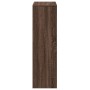 Librería divisor 3 niveles madera marrón roble 99x29x99 cm de , Librerías y estanterías - Ref: Foro24-857964, Precio: 62,81 €...