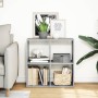 Librería divisor madera ingeniería gris Sonoma 69,5x29x69,5 cm de , Librerías y estanterías - Ref: Foro24-858008, Precio: 43,...