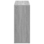 Librería divisor madera ingeniería gris Sonoma 69,5x29x69,5 cm de , Librerías y estanterías - Ref: Foro24-858008, Precio: 43,...