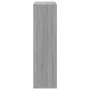 Librería divisor madera ingeniería gris Sonoma 69,5x29x103,5 cm de , Librerías y estanterías - Ref: Foro24-858017, Precio: 56...