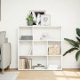 Librería divisora madera ingeniería blanca 102x29x103,5 cm de , Librerías y estanterías - Ref: Foro24-858048, Precio: 73,39 €...