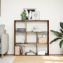 Librería divisora madera ingeniería envejecida 102x29x103,5 cm de , Librerías y estanterías - Ref: Foro24-858055, Precio: 82,...
