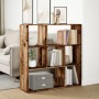 Librería divisora madera ingeniería envejecida 102x29x103,5 cm de , Librerías y estanterías - Ref: Foro24-858055, Precio: 82,...