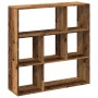 Librería divisora madera ingeniería envejecida 102x29x103,5 cm de , Librerías y estanterías - Ref: Foro24-858055, Precio: 82,...