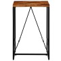 Mesa de bar madera maciza reciclada 70x70x106 cm en Mesas de comedor | Comprar online en Foru.es