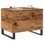 Mesa de centro madera de ingeniería envejecida 60x44,5x45 cm de , Mesas de centro - Ref: Foro24-857440, Precio: 83,32 €, Desc...