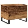 Mesa de centro madera de ingeniería envejecida 60x44,5x45 cm de , Mesas de centro - Ref: Foro24-857440, Precio: 81,40 €, Desc...