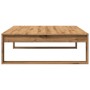 Mesa de centro madera de ingeniería roble artisan 100x100x35 cm de , Mesas de centro - Ref: Foro24-856691, Precio: 84,70 €, D...
