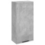 Armario de baño de pared gris hormigón 32x20x67 cm de , Armarios y almacenamiento - Ref: Foro24-856936, Precio: 39,53 €, Desc...