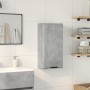 Armario de baño de pared gris hormigón 32x20x67 cm de , Armarios y almacenamiento - Ref: Foro24-856936, Precio: 39,53 €, Desc...