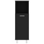 Juego de muebles de baño 3 pzas madera ingeniería negro de vidaXL, Muebles de baño - Ref: Foro24-3056944, Precio: 170,82 €, D...