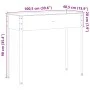 Jardinera de acero oxidado 100,5x40,5x90 cm de , Maceteros y jardineras - Ref: Foro24-4008961, Precio: 47,31 €, Descuento: %