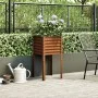 Jardinera de acero oxidado 45x45x88 cm de , Maceteros y jardineras - Ref: Foro24-4008968, Precio: 31,05 €, Descuento: %