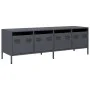 Mueble de TV acero laminado en frío antracita 135x39x43,5 cm de , Muebles TV - Ref: Foro24-851306, Precio: 154,70 €, Descuent...