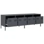 Mueble de TV acero laminado en frío antracita 135x39x43,5 cm de , Muebles TV - Ref: Foro24-851306, Precio: 154,70 €, Descuent...