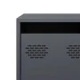 Mueble de TV acero laminado en frío antracita 135x39x43,5 cm de , Muebles TV - Ref: Foro24-851306, Precio: 154,70 €, Descuent...