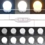 Tocador con luces LED roble artisan 60x40x140 cm de , Mesas - Ref: Foro24-857000, Precio: 117,87 €, Descuento: %