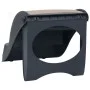 Folding 3-step dark gray dog ladder by , Pet Steps and Ramps - Ref: Foro24-171174, Price: 58,19 €, Discount: %