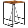 Mesa de bar madera maciza reciclada 70x70x106 cm en Mesas de comedor | Comprar online en Foru.es