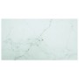 Tablero mesa diseño mármol vidrio templado blanco 120x65 cm 8mm de , Tableros para mesas - Ref: Foro24-322260, Precio: 73,34 ...
