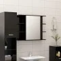 Juego de muebles de baño 4 pzas madera ingeniería negro de vidaXL, Muebles de baño - Ref: Foro24-3056899, Precio: 242,33 €, D...