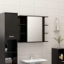 Juego de muebles de baño 4 pzas madera ingeniería negro de vidaXL, Muebles de baño - Ref: Foro24-3056899, Precio: 243,91 €, D...