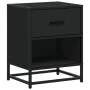 Mesita de noche madera ingeniería negro 40x31x50 cm de , Mesitas de noche - Ref: Foro24-848684, Precio: 48,36 €, Descuento: %