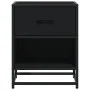 Mesita de noche madera ingeniería negro 40x31x50 cm de , Mesitas de noche - Ref: Foro24-848684, Precio: 48,36 €, Descuento: %