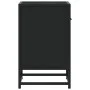 Mesita de noche madera ingeniería negro 40x31x50 cm de , Mesitas de noche - Ref: Foro24-848684, Precio: 48,36 €, Descuento: %