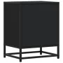 Mesita de noche madera ingeniería negro 40x31x50 cm de , Mesitas de noche - Ref: Foro24-848684, Precio: 48,36 €, Descuento: %