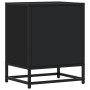 Mesita de noche madera ingeniería negro 40x31x50 cm de , Mesitas de noche - Ref: Foro24-848684, Precio: 49,01 €, Descuento: %