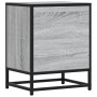 Mesita de noche madera de ingeniería gris Sonoma 40x31x50 cm de , Mesitas de noche - Ref: Foro24-848690, Precio: 43,79 €, Des...