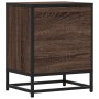 Mesita de noche madera de ingeniería marrón roble 40x31x50 cm de , Mesitas de noche - Ref: Foro24-848692, Precio: 43,79 €, De...