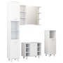 Juego de muebles de baño 4 pzas madera de ingeniería blanco de vidaXL, Muebles de baño - Ref: Foro24-3056898, Precio: 226,06 ...