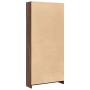 Estantería de madera de ingeniería marrón roble 80x24x176 cm de , Librerías y estanterías - Ref: Foro24-857859, Precio: 88,34...