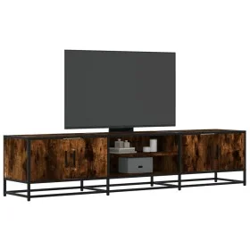 Mueble para TV madera de ingeniería roble ahumado 180x35x41 cm de , Muebles TV - Ref: Foro24-3300777, Precio: 106,71 €, Descu...