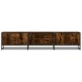Mueble para TV madera de ingeniería roble ahumado 180x35x41 cm de , Muebles TV - Ref: Foro24-3300777, Precio: 108,20 €, Descu...